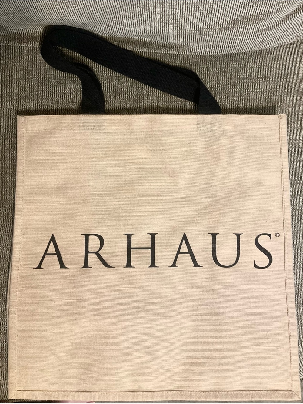 Arhaus Textured Tote Bag